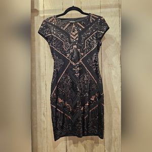 Express sparkle cocktail dress